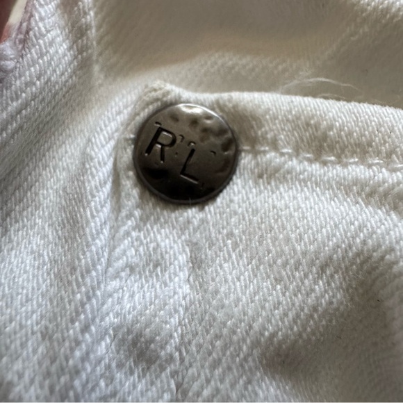 Ralph Lauren Denim & Supply Morgan Crop Skinny Jeans White Size 27 - Picture 11 of 14